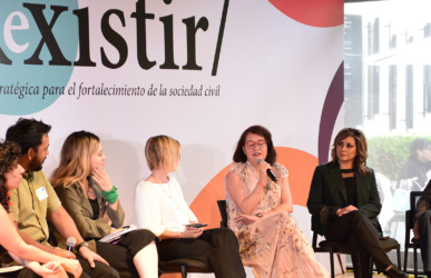 Colaboratoria’s Rexistir was an event inspired by the slogan “I exist because I resist.”