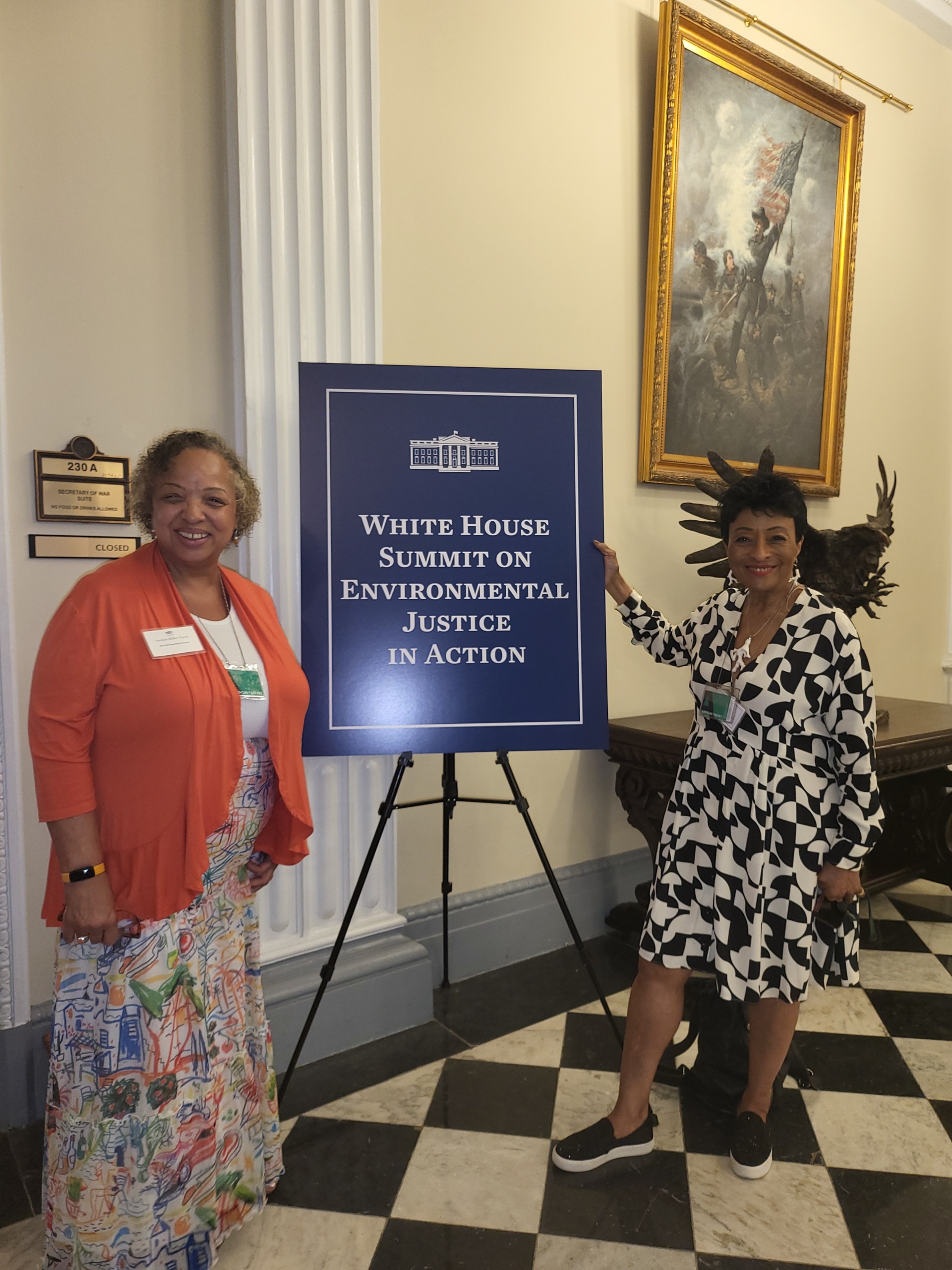 Vernice Miller-Travis speaks at the first ever White House Summit on ...